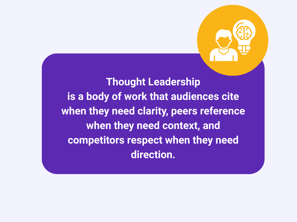 What Is Thought Leadership