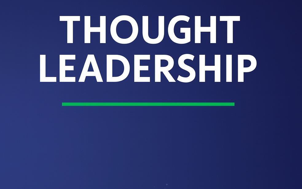 Thought leadership