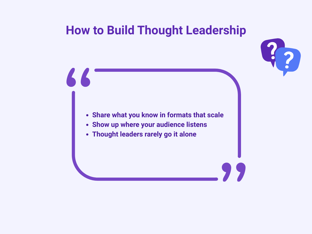 thought leadership examples