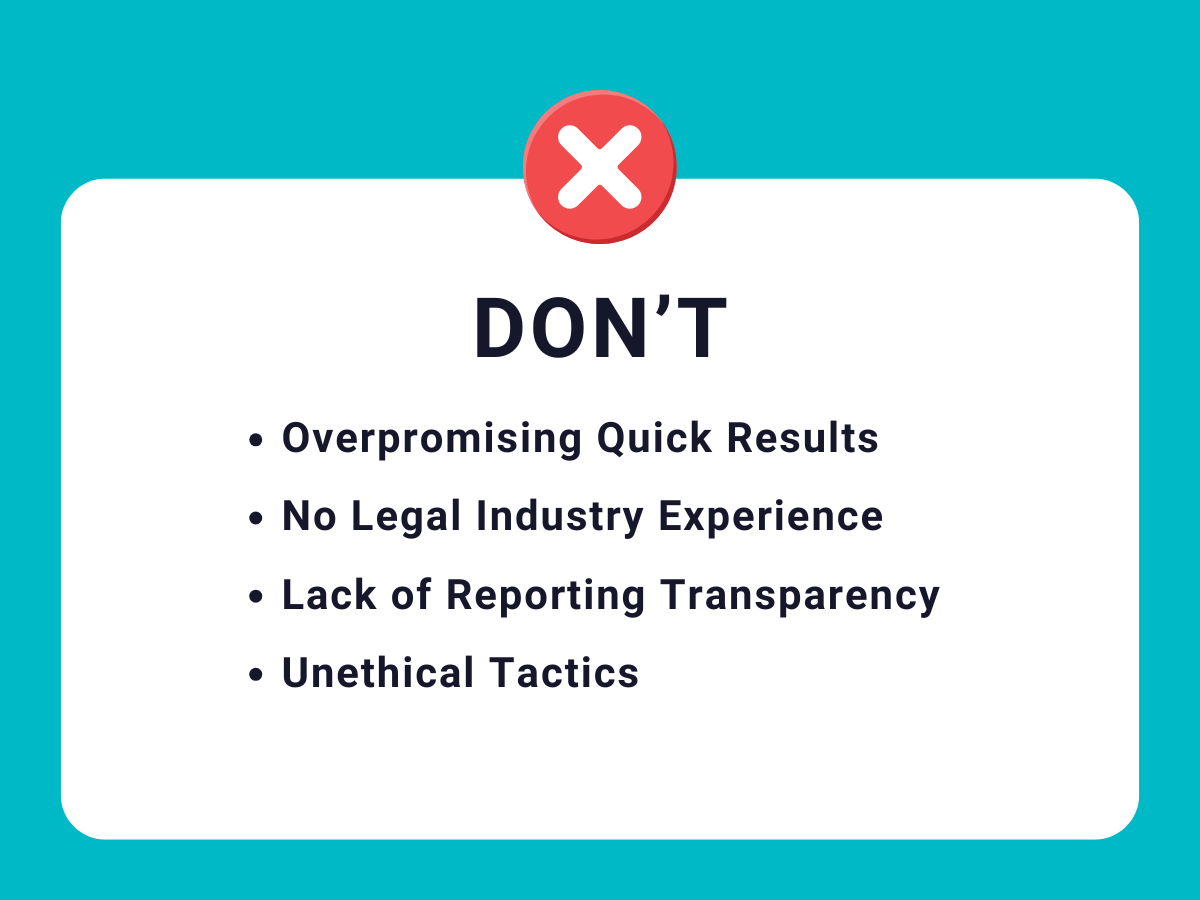 not to choose mrketing firms