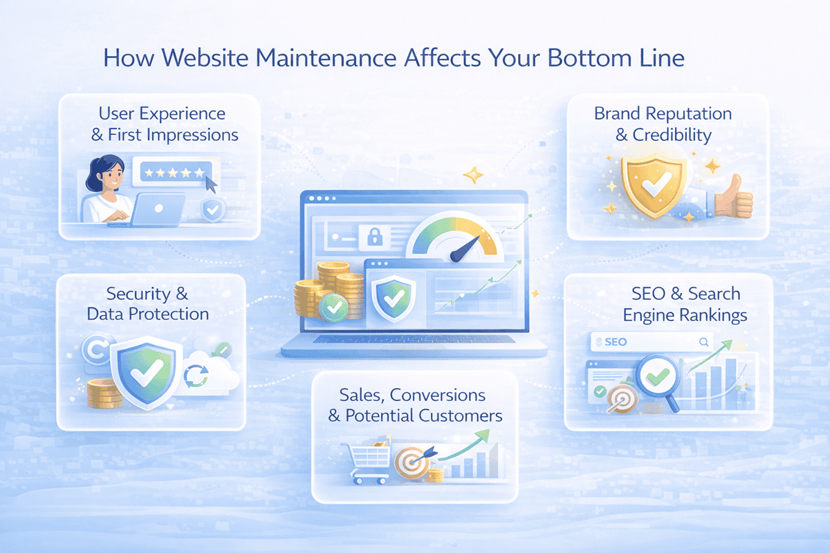 How Website Maintenance Affects Your business